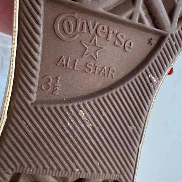 Converse Scatter Dye Sunset Dreams High-Top Sneakers Blue Orange Kids Size 3.5 - Picture 10 of 10